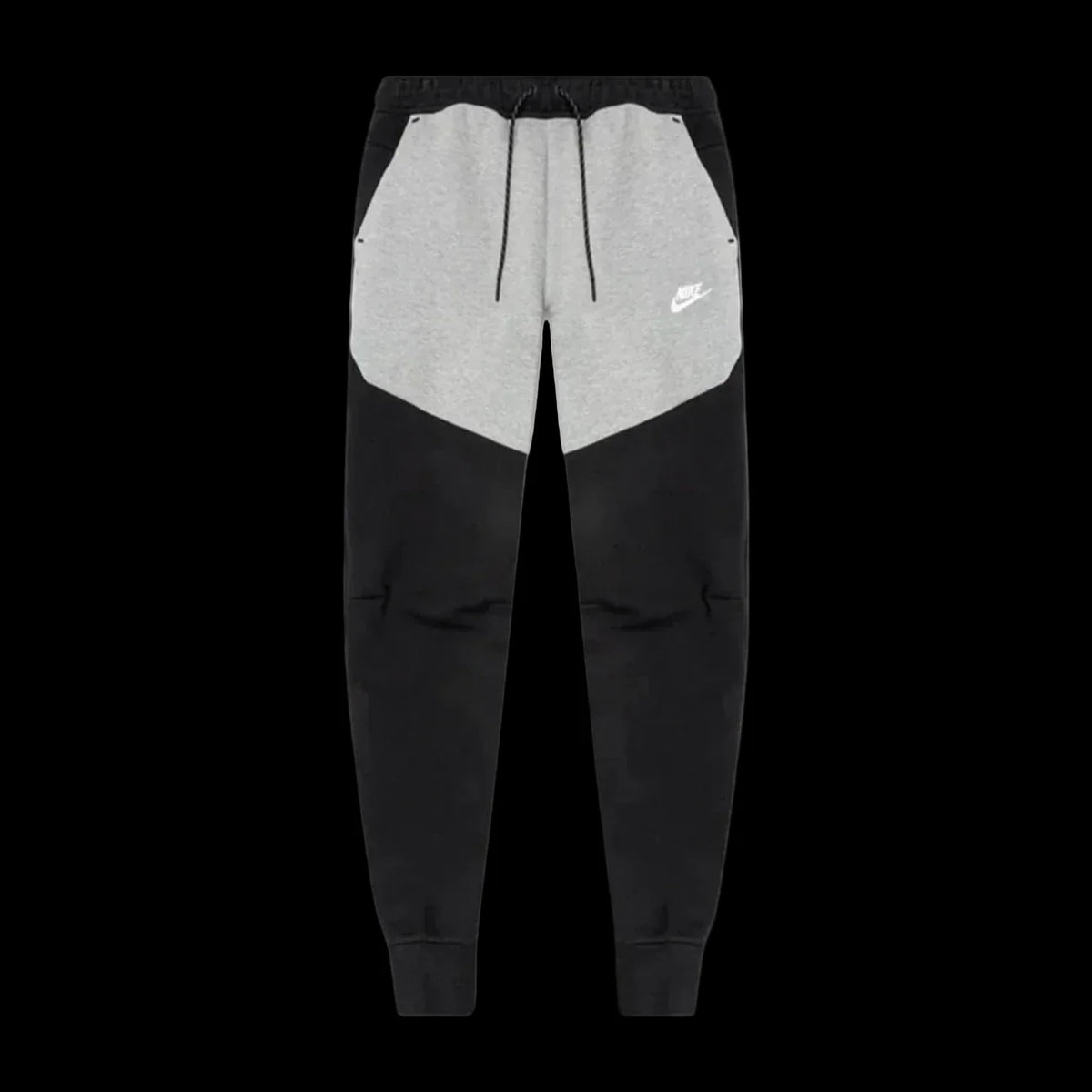 Nike Tech Fleece Black & Grey Joggers