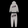 Trapstar Shooters Grey & Red London Tracksuit
