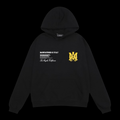 Amiri ‘Manafactured In Italy’ Hoodie Black