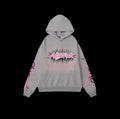 Hellstar Hoodie Grey & Pink