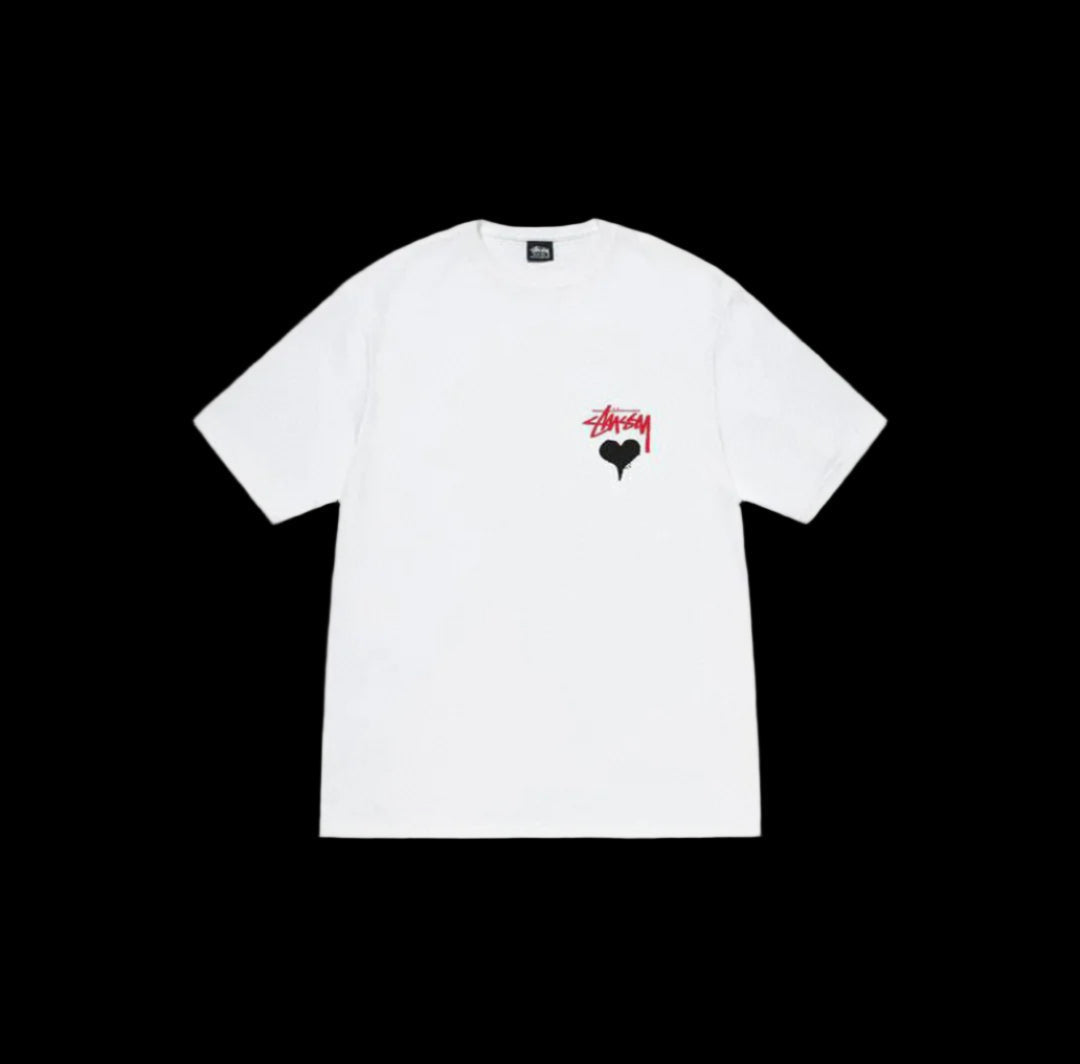 Stussy heart T-shirts