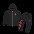 Corteiz × Slaughter Gang Pink & Black Set